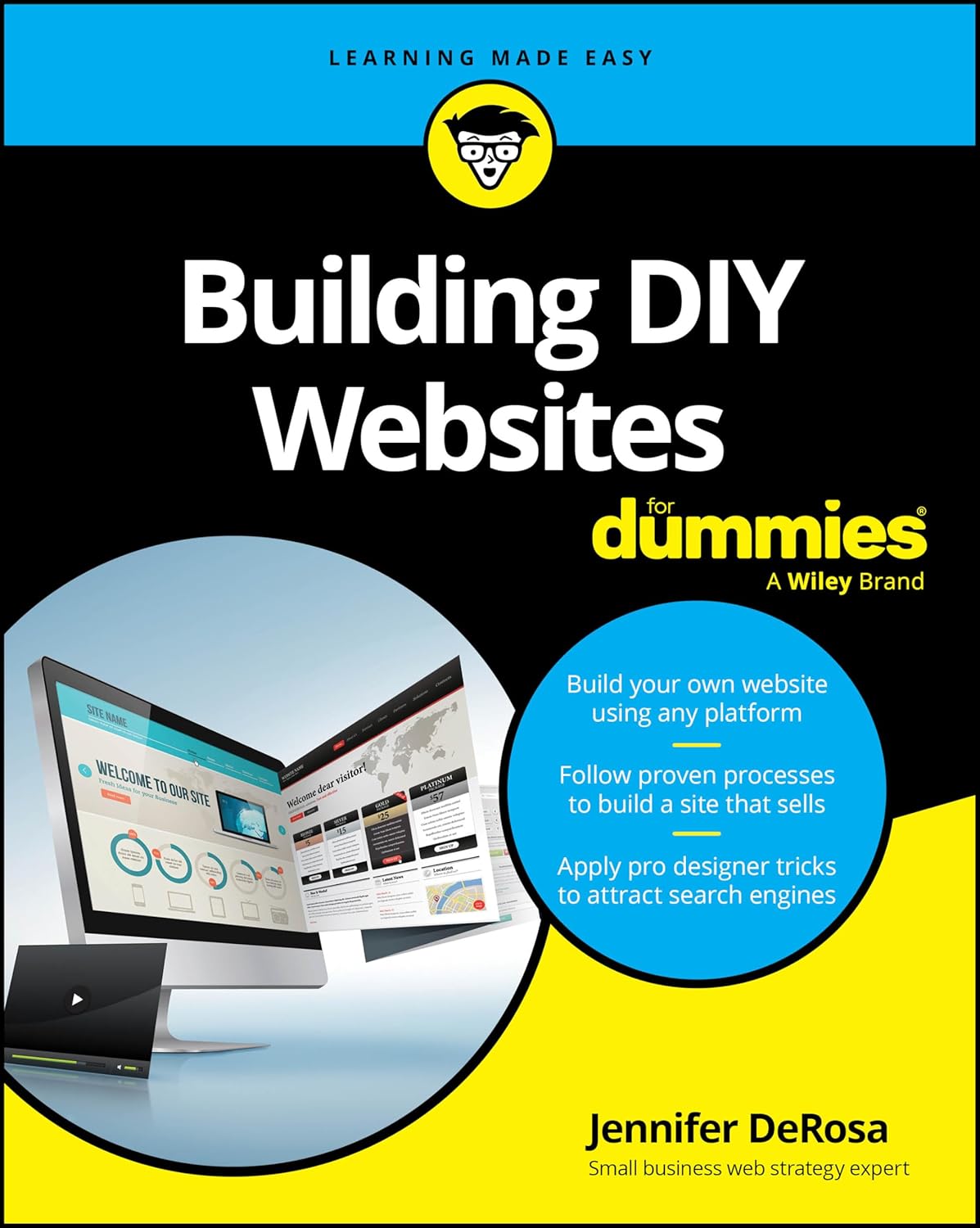 Building DIY Websites For Dummies cover