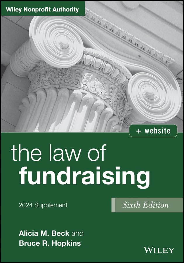 The Law of Fundraising, 2024 Cumulative Supplement cover