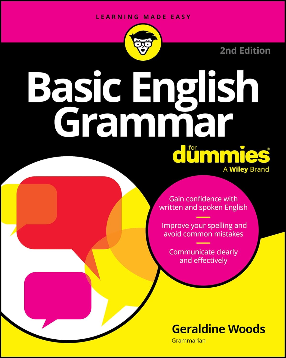 Basic English Grammar For Dummies cover