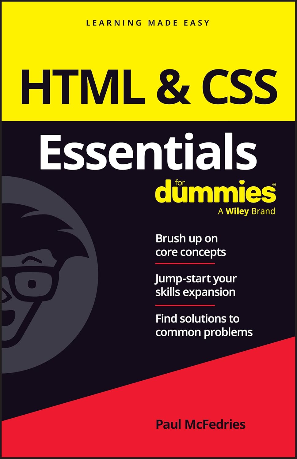 HTML & CSS Essentials For Dummies cover