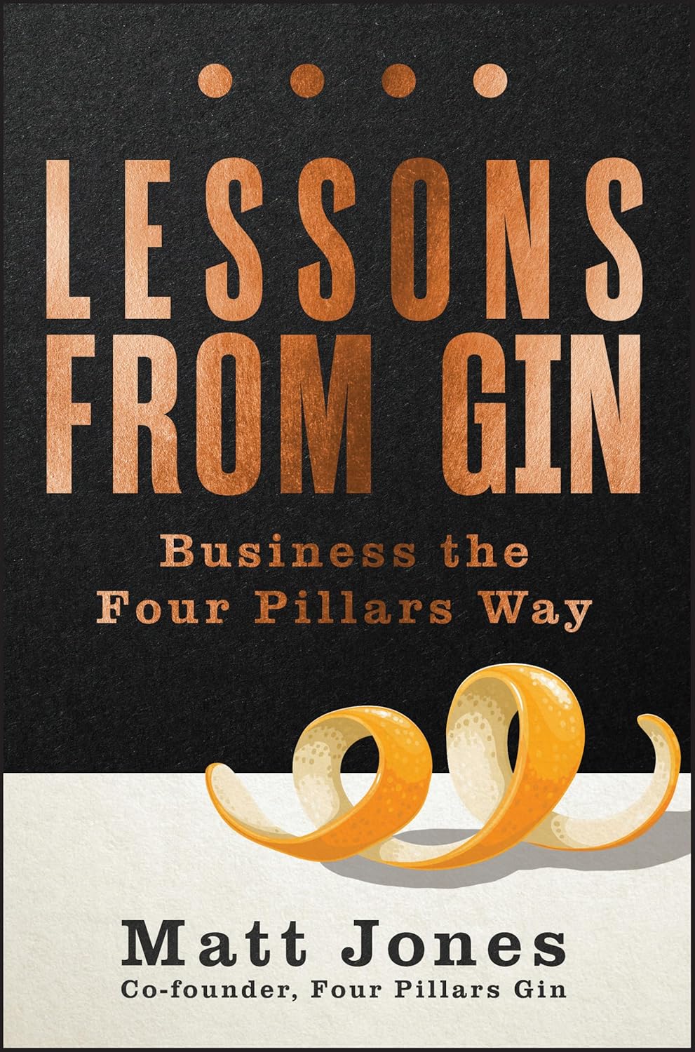 Lessons from Gin: Business the Four Pillars Way cover
