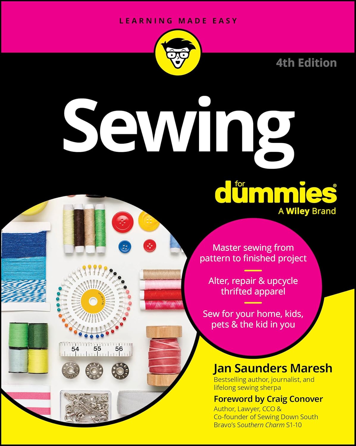 Sewing For Dummies cover