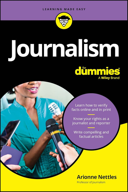 Journalism For Dummies cover
