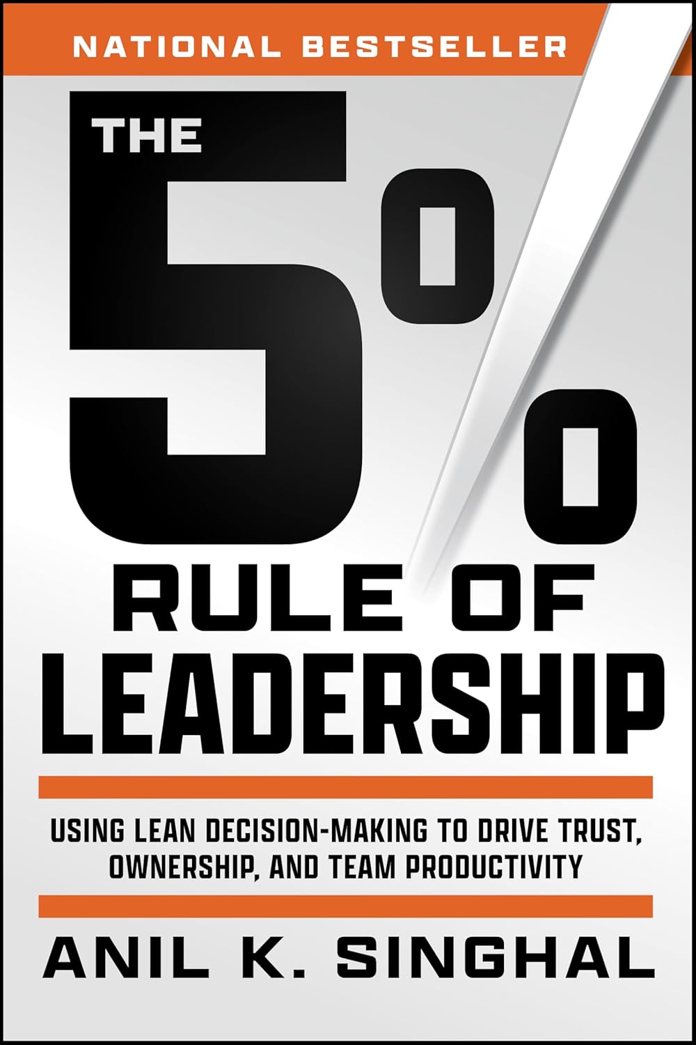 The 5% Rule of Leadership: Using Lean Decision-Making to Drive Trust, Ownership, and Team Productivity cover