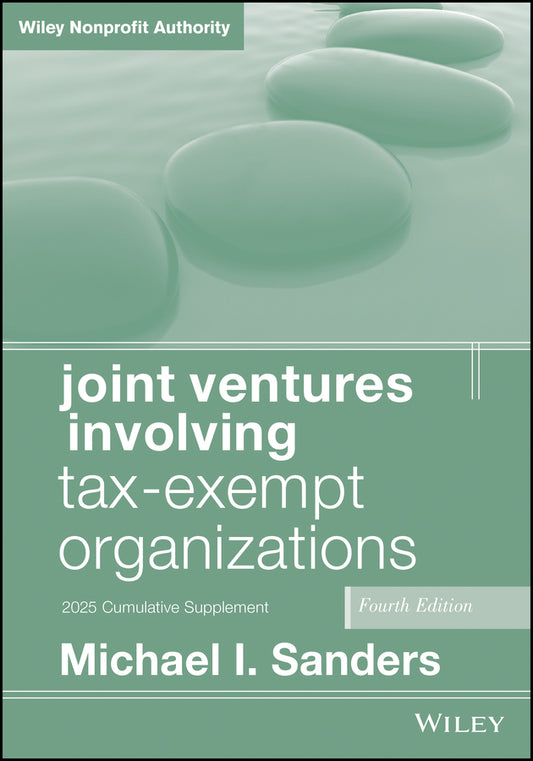 Joint Ventures Involving Tax-Exempt Organizations, 2025 Cumulative Supplement cover