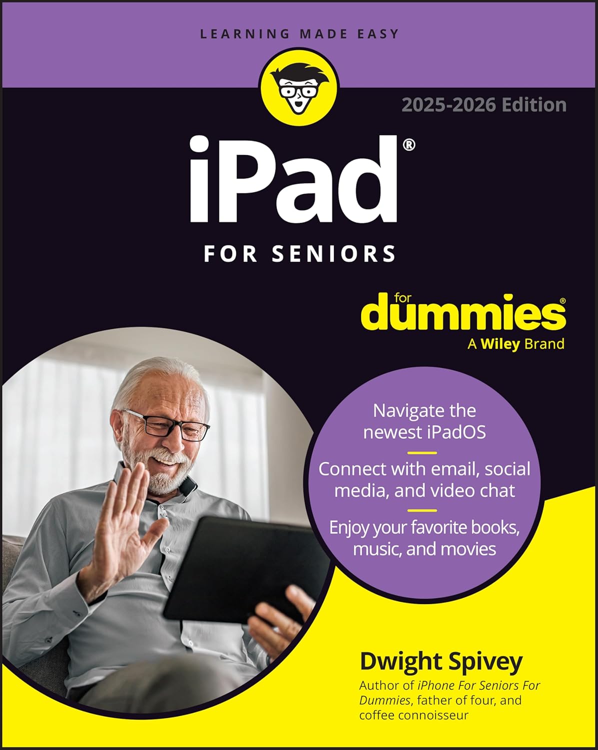 iPad For Seniors For Dummies, 2025 - 2026 Edition cover