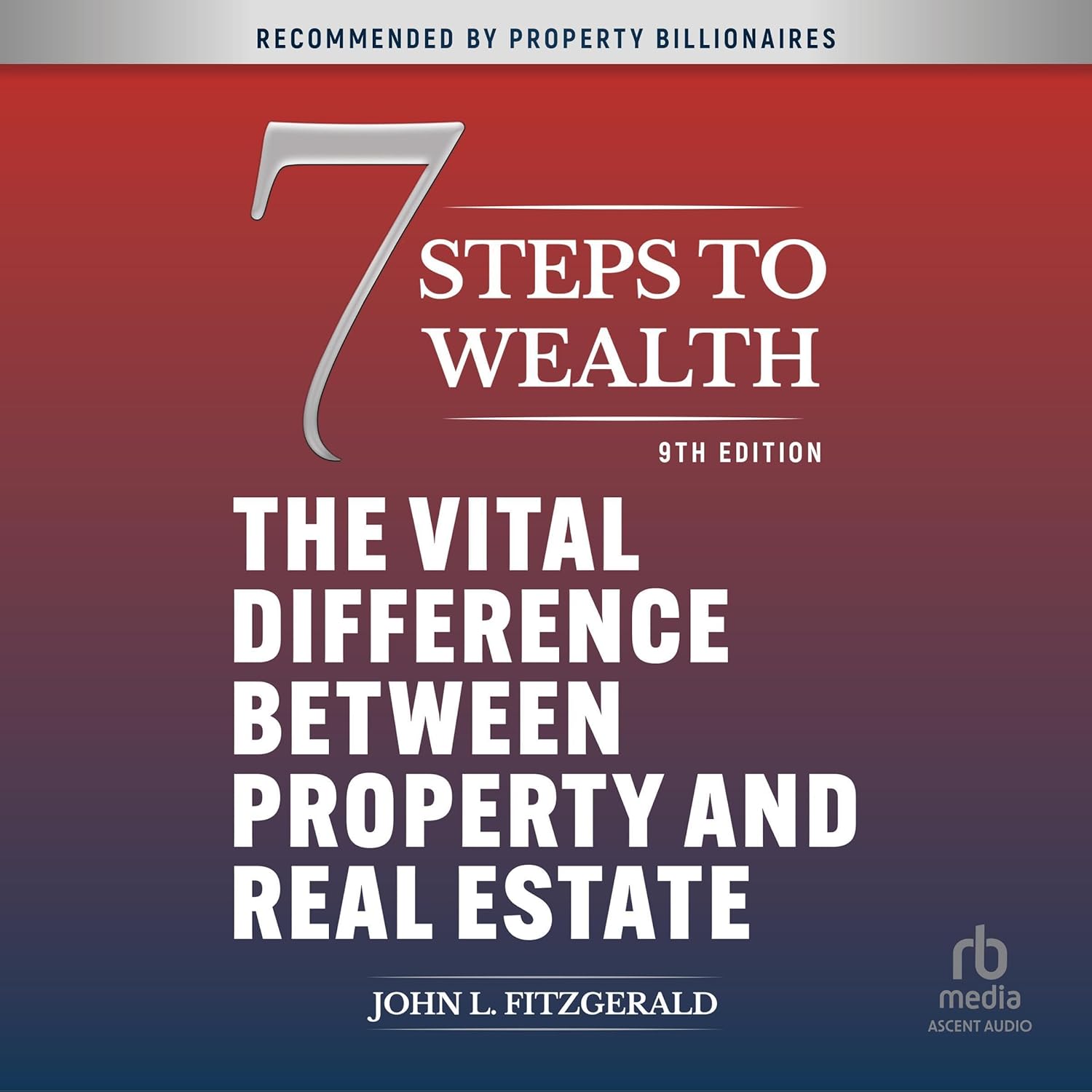 7 Steps to Wealth: The Vital Difference between Property and Real Estate cover