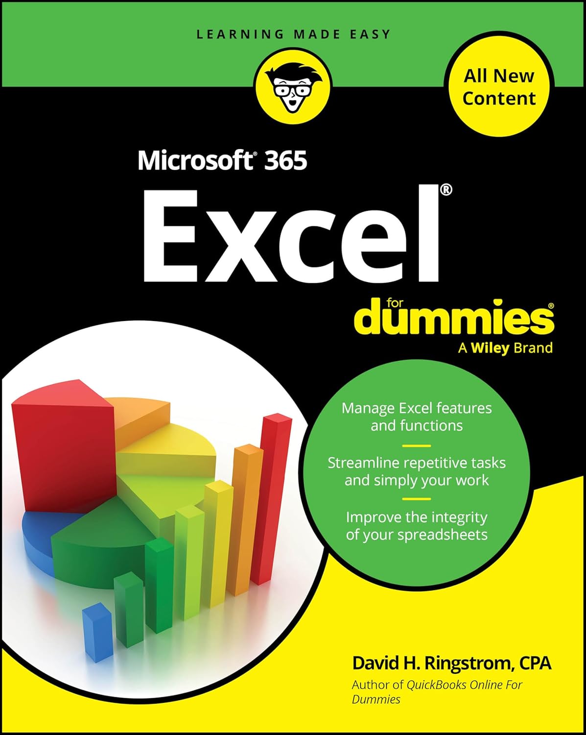 Microsoft 365 Excel For Dummies cover