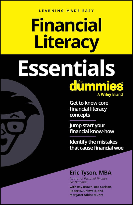 Financial Literacy Essentials For Dummies cover