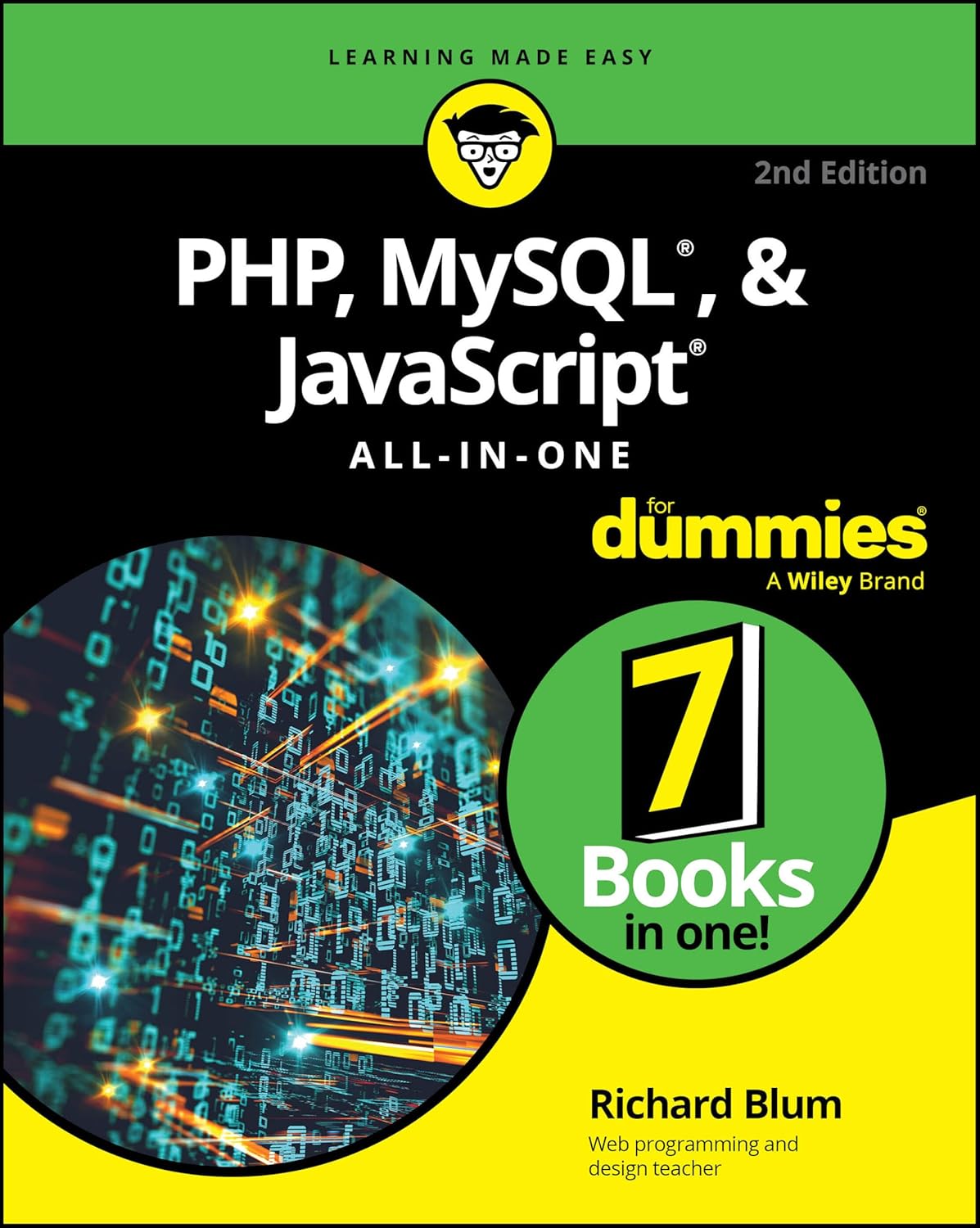 PHP, MySQL, & JavaScript All-In-One For Dummies cover