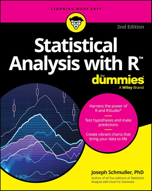 Statistical Analysis with R For Dummies cover