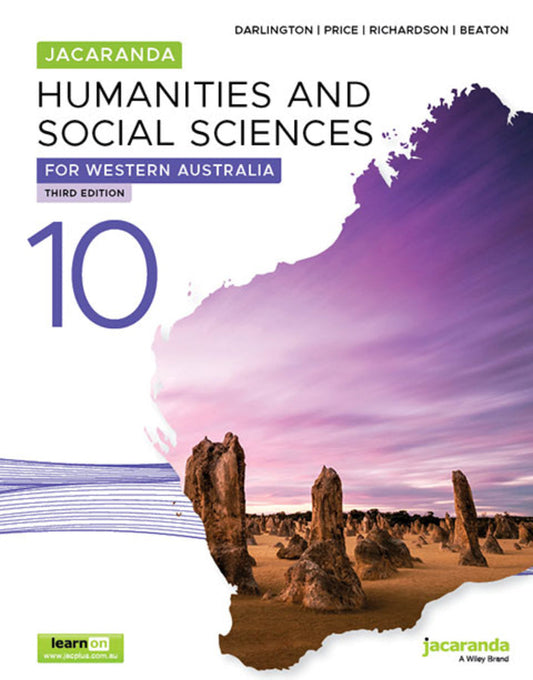 Jacaranda Humanities and Social Sciences 10 for Western Australia, 3e learnON and Print