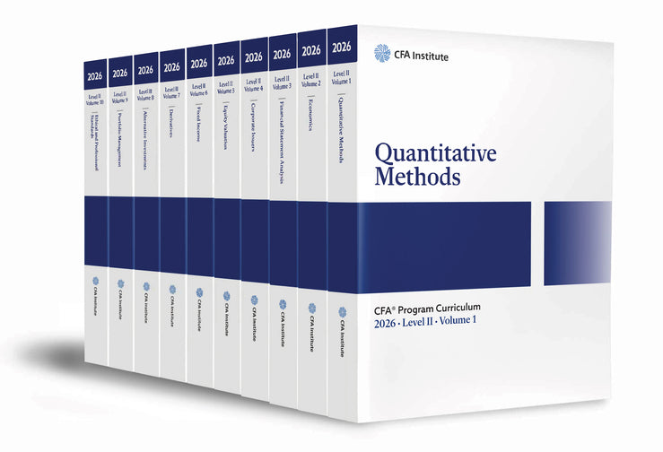 2026 CFA Program Curriculum Level II Box Set cover