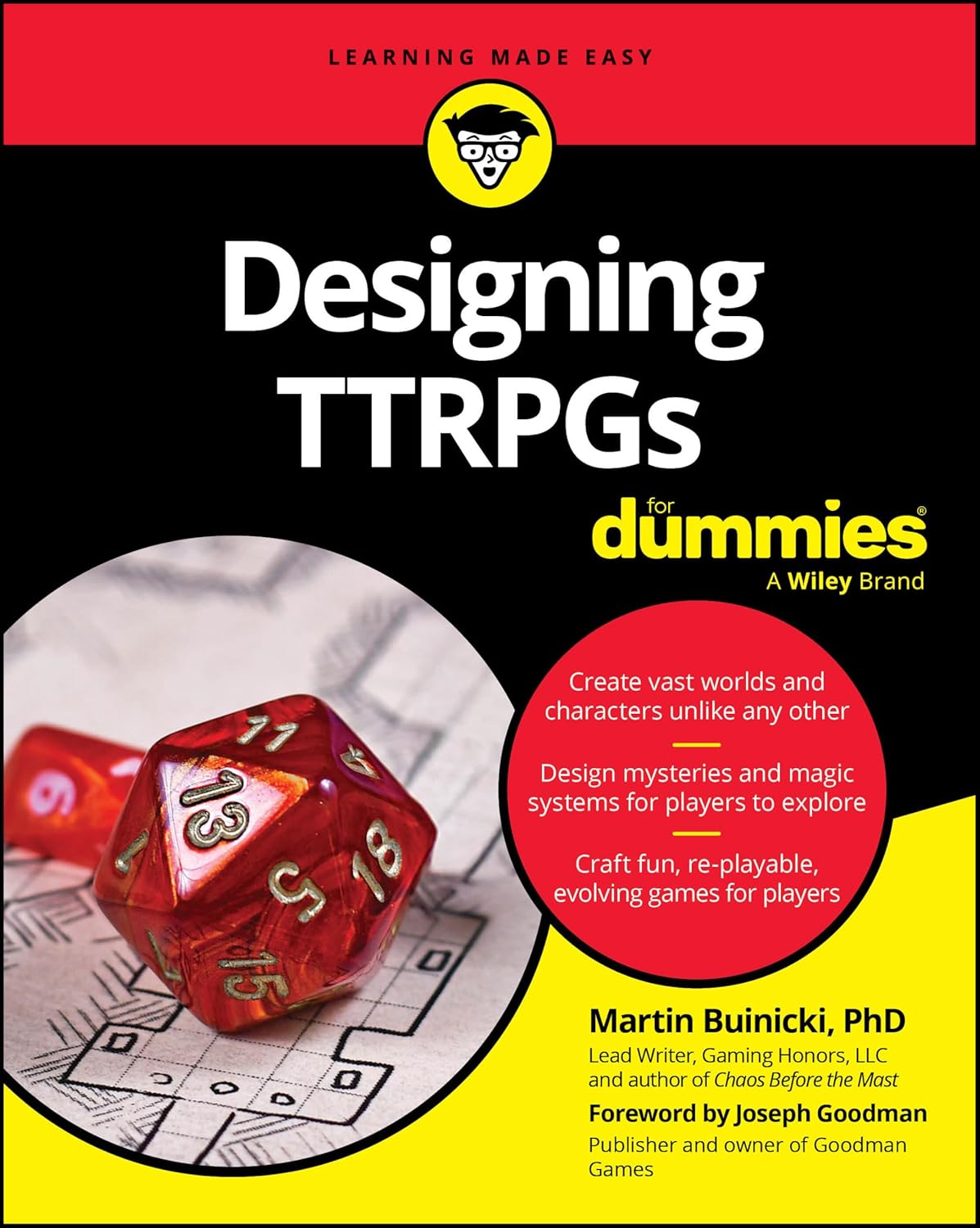 Designing TTRPGs For Dummies cover