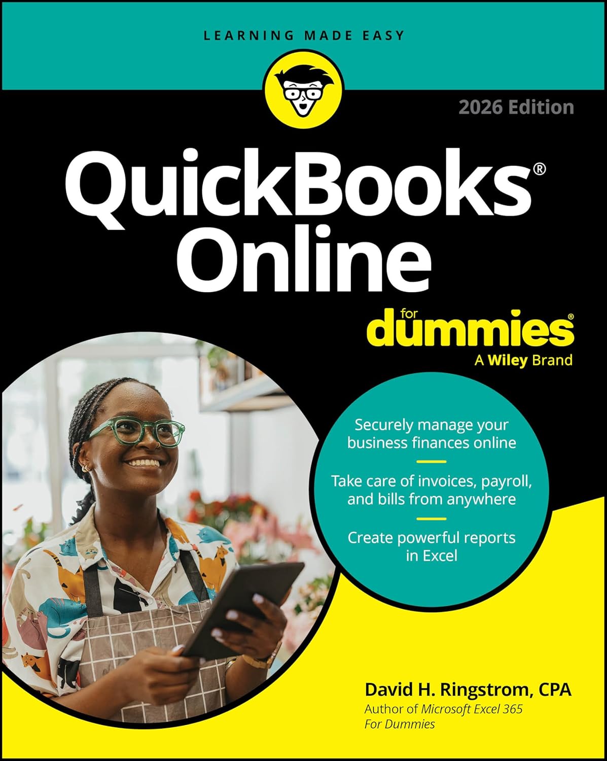QuickBooks Online For Dummies, 2026 Edition cover