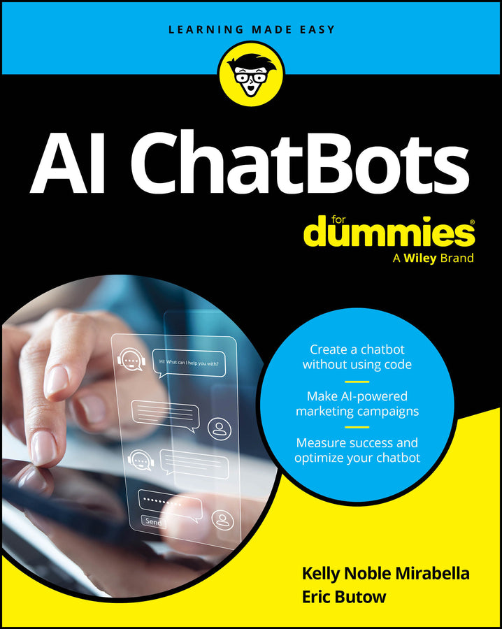 AI ChatBots For Dummies cover