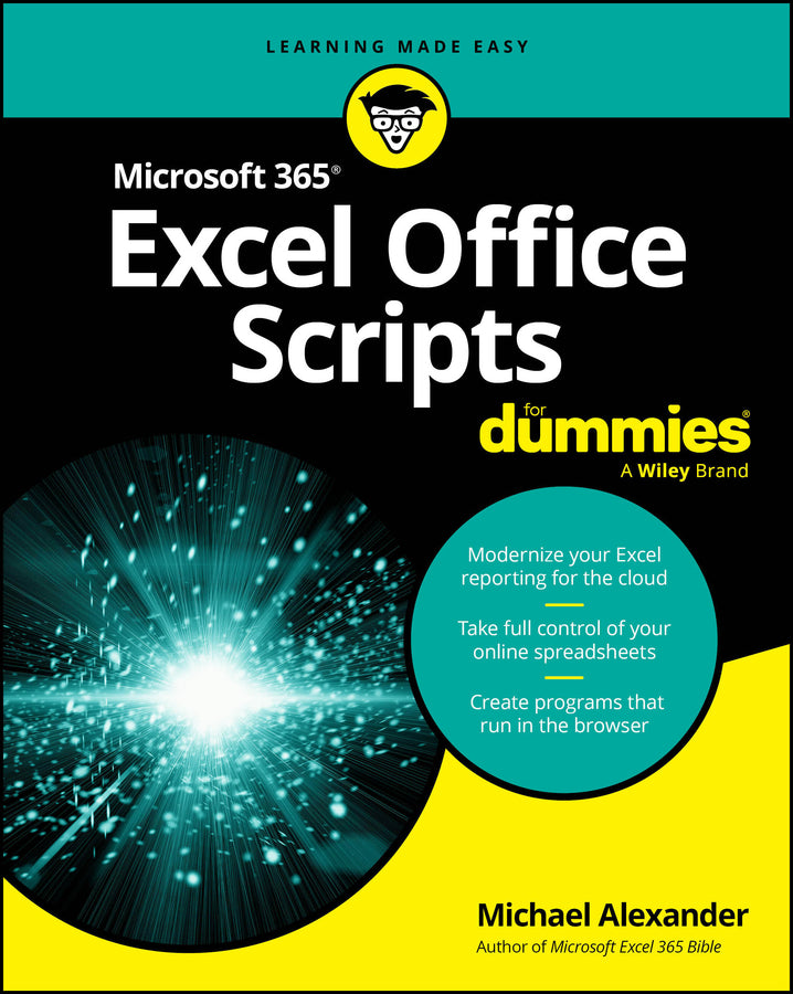 Microsoft 365 Excel Office Scripts For Dummies cover