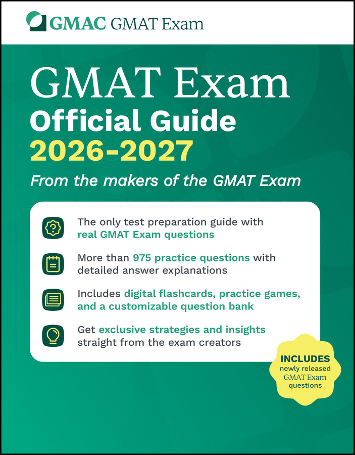 GMAT Official Guide 2026 - 2027: Book + Online Question Bank cover