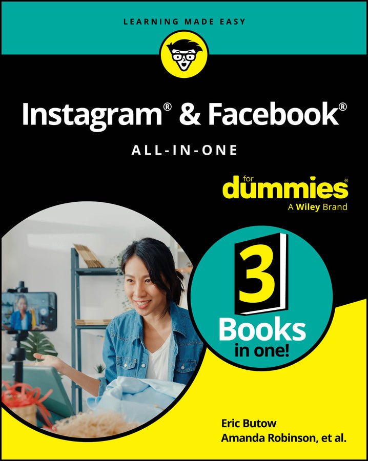 Instagram & Facebook All-in-One For Dummies cover