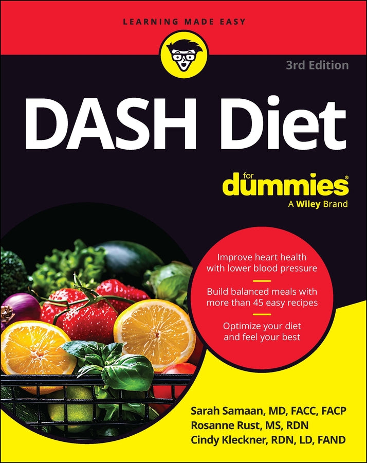 DASH Diet For Dummies cover