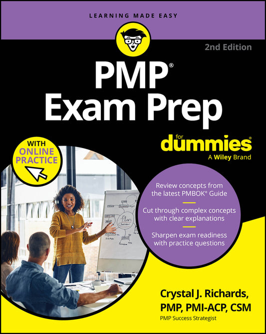 PMP Exam Prep For Dummies cover