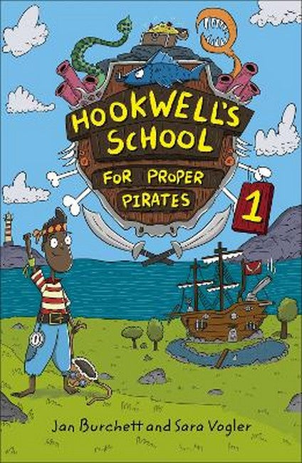 Reading Planet: Astro - Hookwell's School for Proper Pirates 1 - Stars/Turquoise band cover