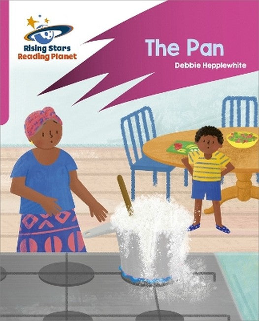 Reading Planet: Rocket Phonics - Target Practice - The Pan - Pink A cover