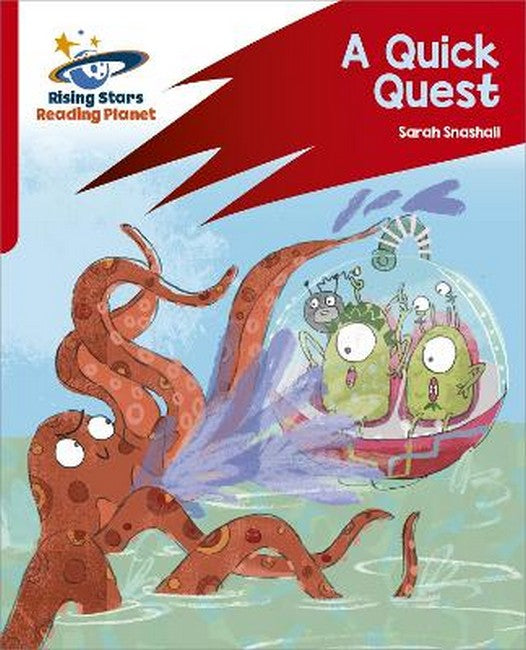 Reading Planet: Rocket Phonics - Target Practice - A Quick Quest - Red A cover