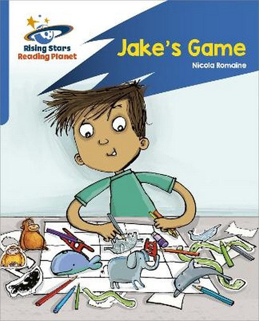 Reading Planet: Rocket Phonics - Target Practice - Jake's Game - Blue cover