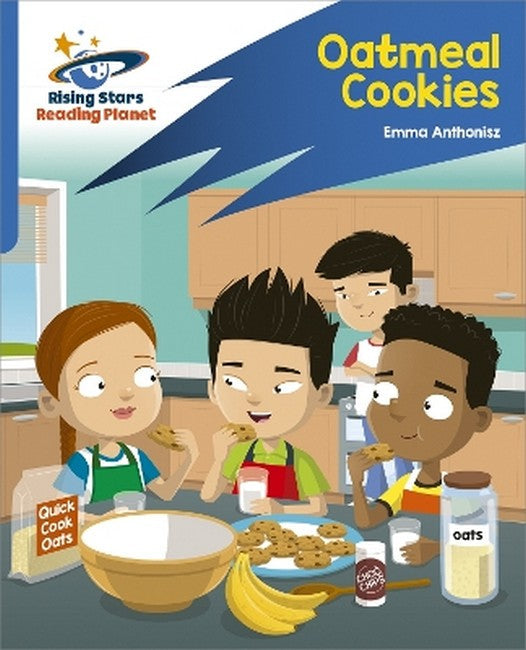Reading Planet: Rocket Phonics - Target Practice - Oatmeal Cookies - Blue cover
