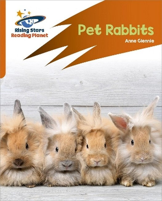 Reading Planet: Rocket Phonics - Target Practice - Pet Rabbits - Orange cover