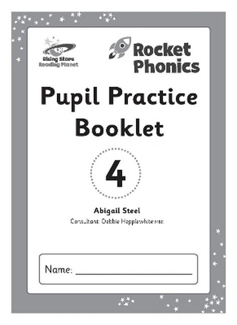 Reading Planet: Rocket Phonics - Pupil Practice Booklet 4 cover