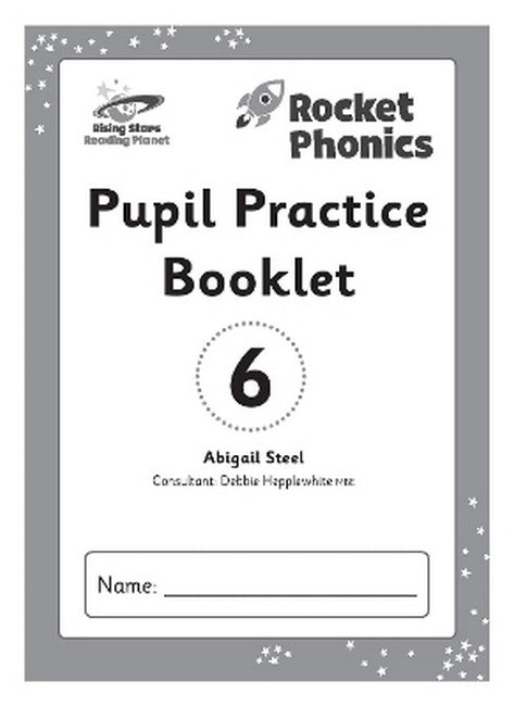 Reading Planet: Rocket Phonics - Pupil Practice Booklet 6 cover