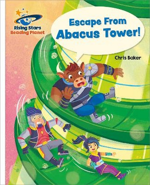 Reading Planet - Escape From Abacus Tower! - White: Galaxy cover