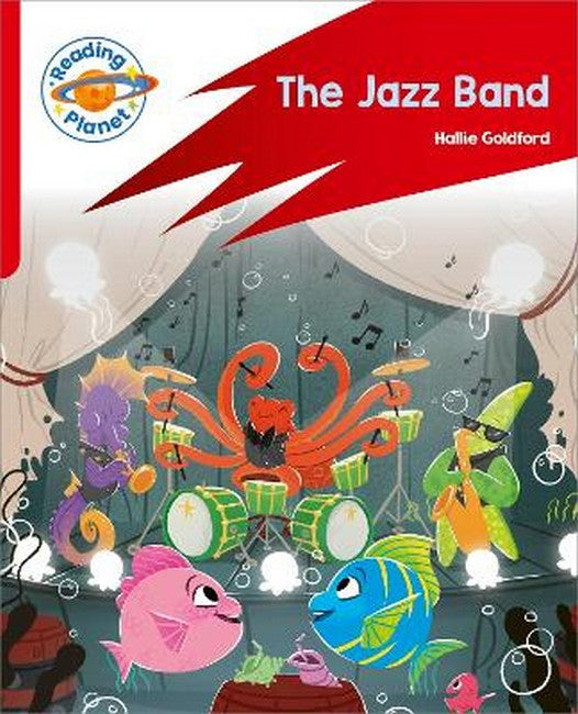 Reading Planet: Rocket Phonics - Target Practice - The Jazz Band - Red A cover