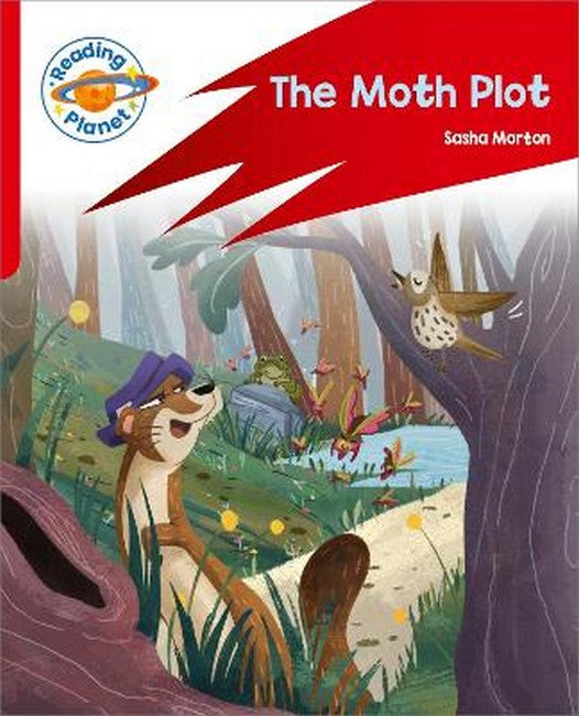 Reading Planet: Rocket Phonics - Target Practice - The Moth Plot - Red B cover