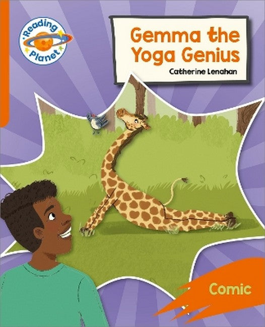 Reading Planet: Rocket Phonics - Target Practice - Gemma the Yoga Genius - Orange cover