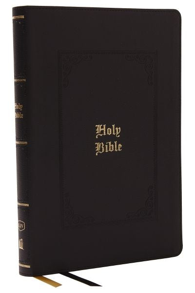 KJV Bible, Giant Print Thinline Bible, Vintage Series, Red Letter, Thumb Indexed, Comfort Print: King James Version [Black]
