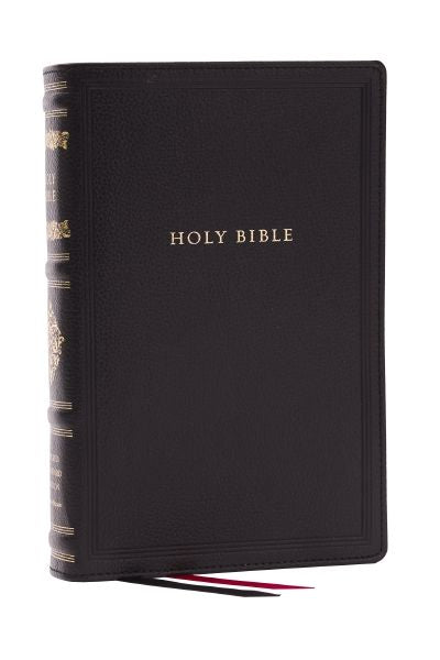 RSV Personal Size Bible With Cross References, Thumb Indexed, (Sovereign Collection) [black]