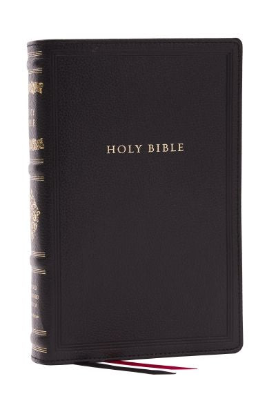 Rsv Personal Size Bible With Cross References, (Sovereign Collection) [black]