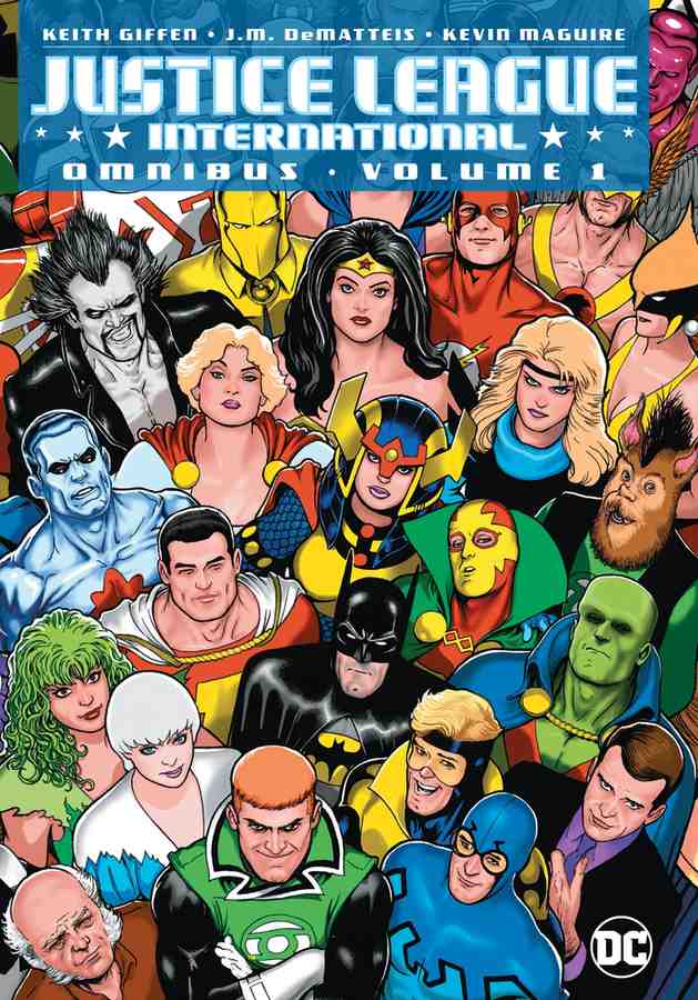 Justice League International Omnibus Vol. 1 book cover