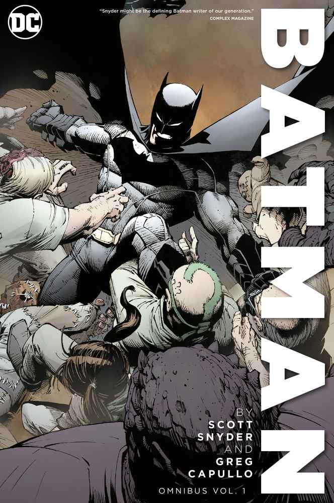 Batman by Scott Snyder & Greg Capullo Omnibus Vol. 1 book cover