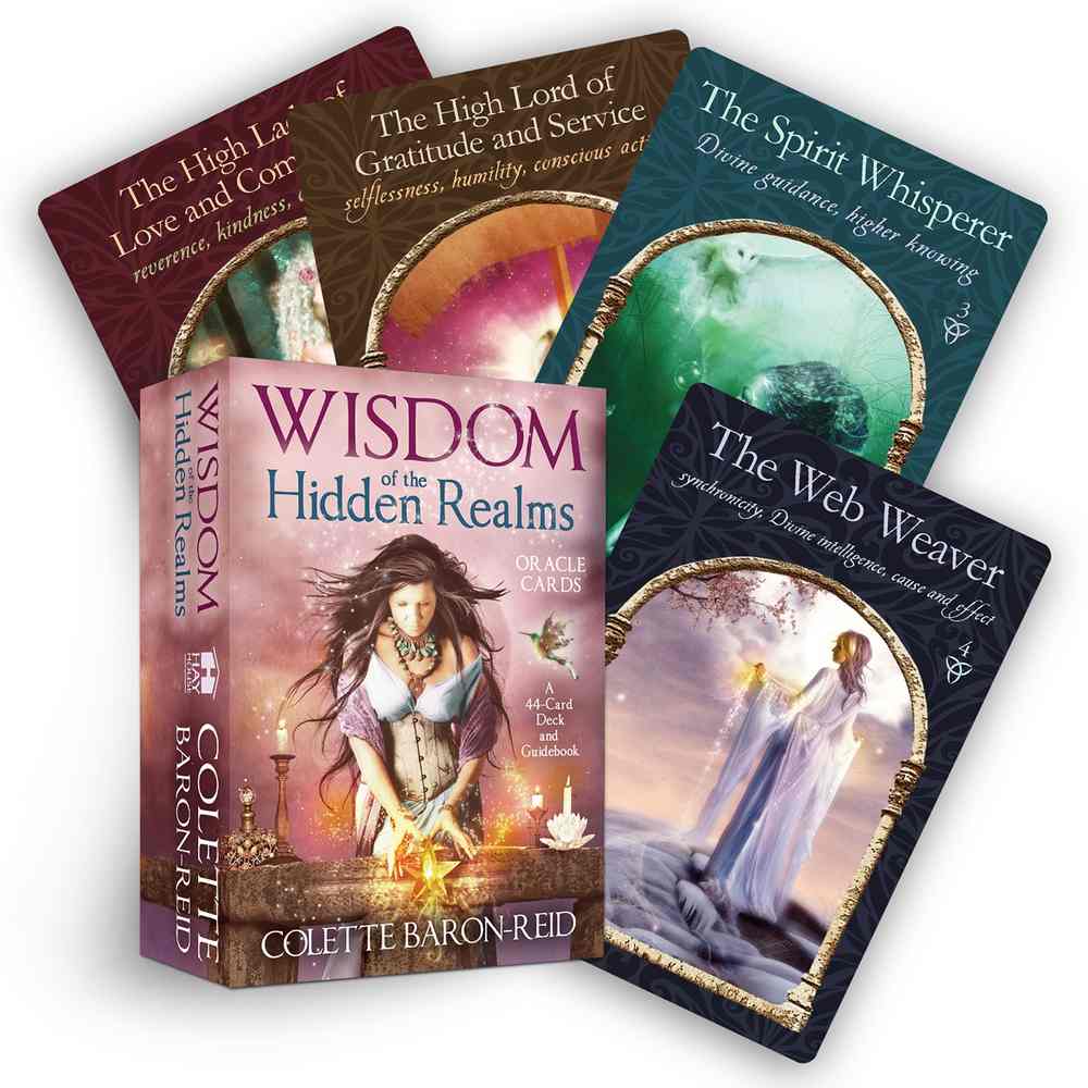 Wisdom of the Hidden Realms Oracle Cards book cover