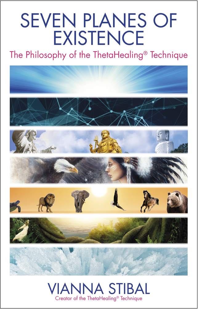 Thetahealing the seven planes of existence book cover