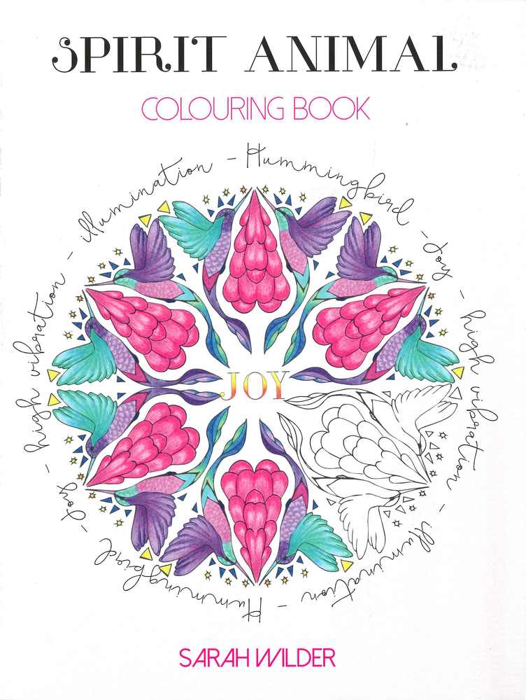 Spirit Animal Colouring Book book cover