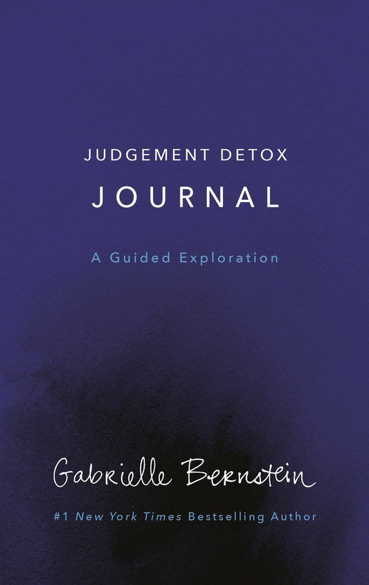 Judgement Detox Journal book cover