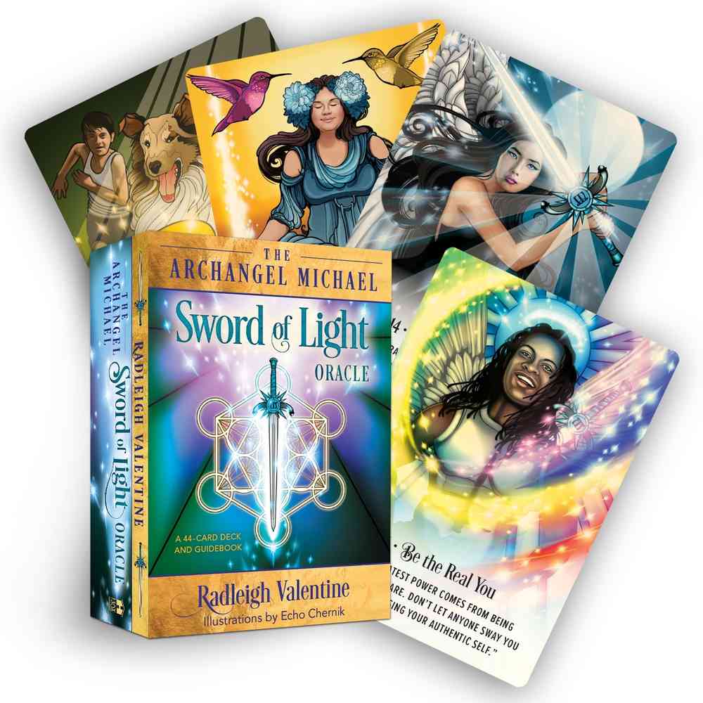Archangel Michael Sword of Light Oracle book cover