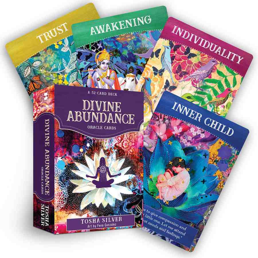 Divine Abundance Oracle Cards book cover