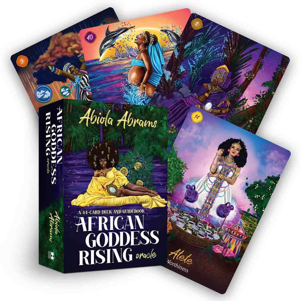 African Goddess Rising Oracle book cover
