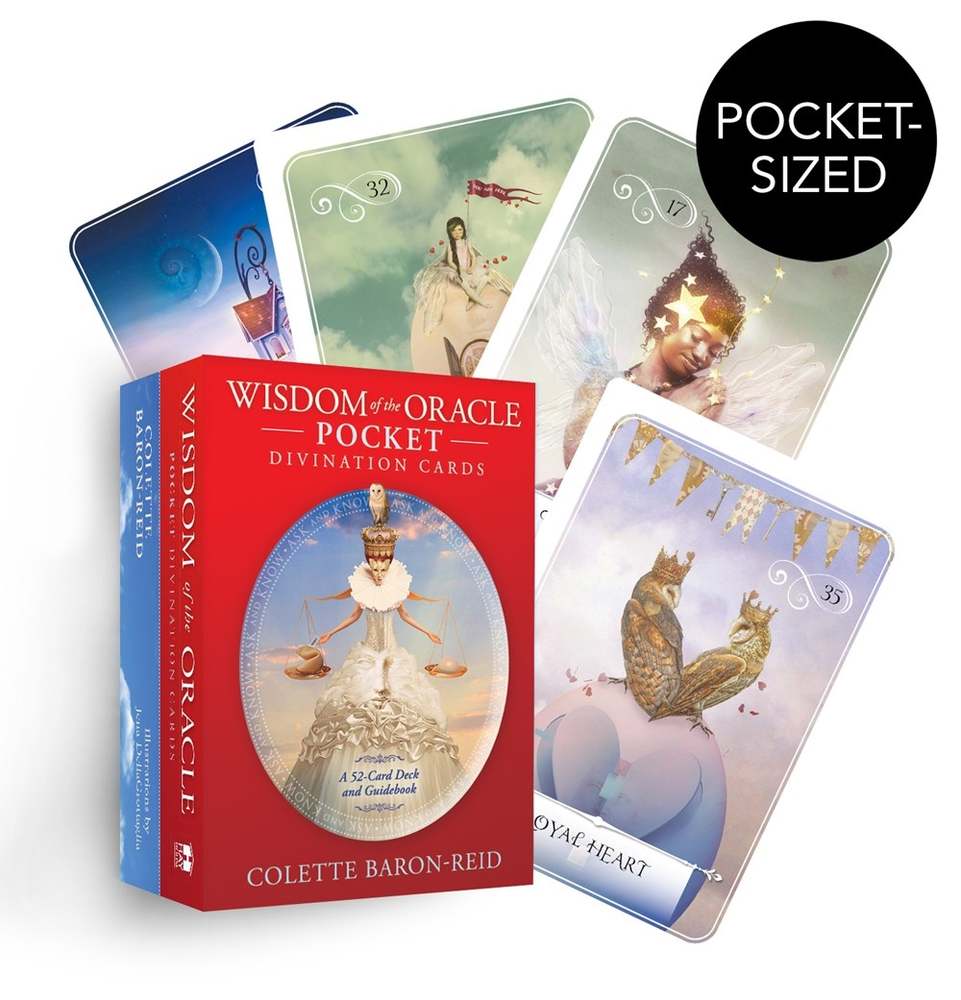 Wisdom of the Oracle Pocket Divination Cards book cover